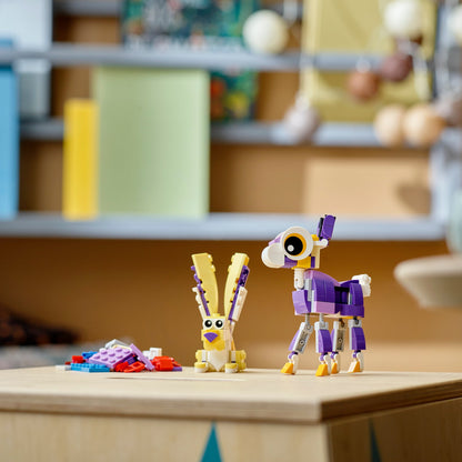 LEGO® Creator 3-in-1 Fantasy Forest Creatures - Lắp ráp Sinh vật Rừng Phép thuật LEGO 31125 - Hình ảnh bổ sung 7