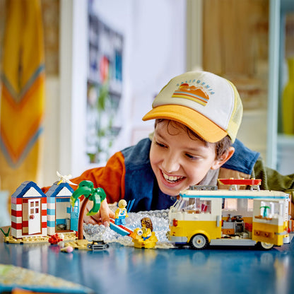 LEGO® Creator 3-in-1 Beach Camper Van - Xe Cắm Trại Bãi Biển Lắp Ráp 3 Trong 1 - LEGO 31138 - Hình ảnh bổ sung 6