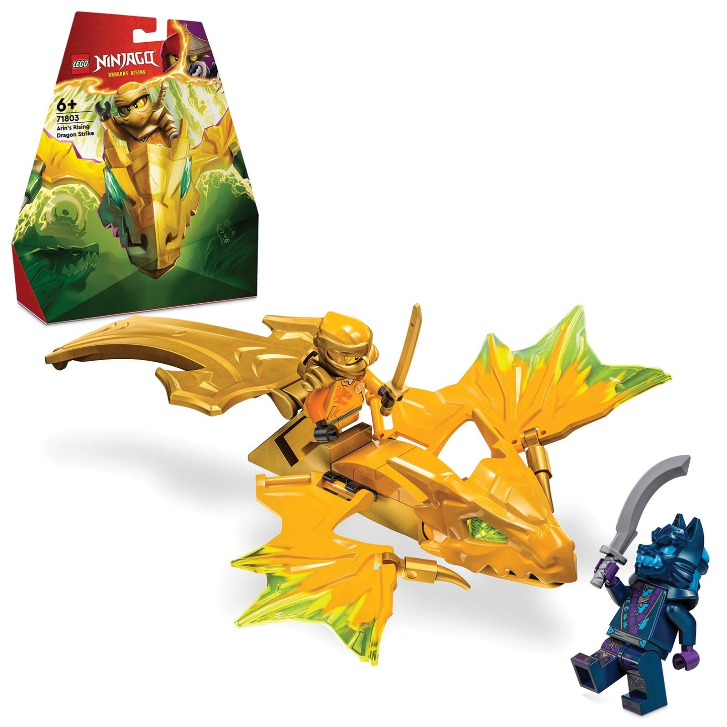 LEGO® NINJAGO® Arin’s Rising Dragon Strike - Đồ chơi lắp ráp rồng bay Ninja (71803) LEGO - ảnh 1 - LEGO NINJAGO