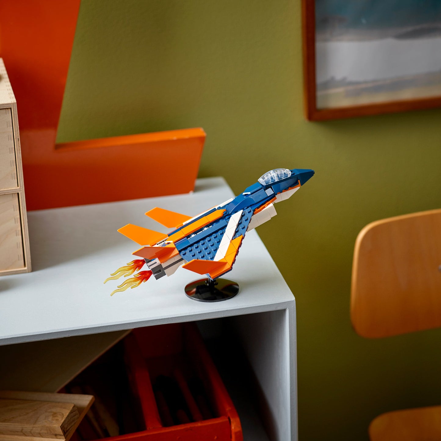 LEGO® Creator 3-in-1 Supersonic-jet Đồ Chơi Lắp Ráp Máy Bay Phản Lực 3-trong-1 (31126) - Hình ảnh bổ sung 6