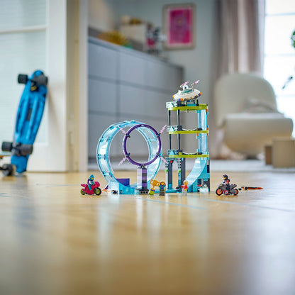 LEGO® City Ultimate Stunt Riders Challenge Đồ Chơi Lắp Ráp Thử Thách Nhào Lộn LEGO 60361 - Hình ảnh bổ sung 6