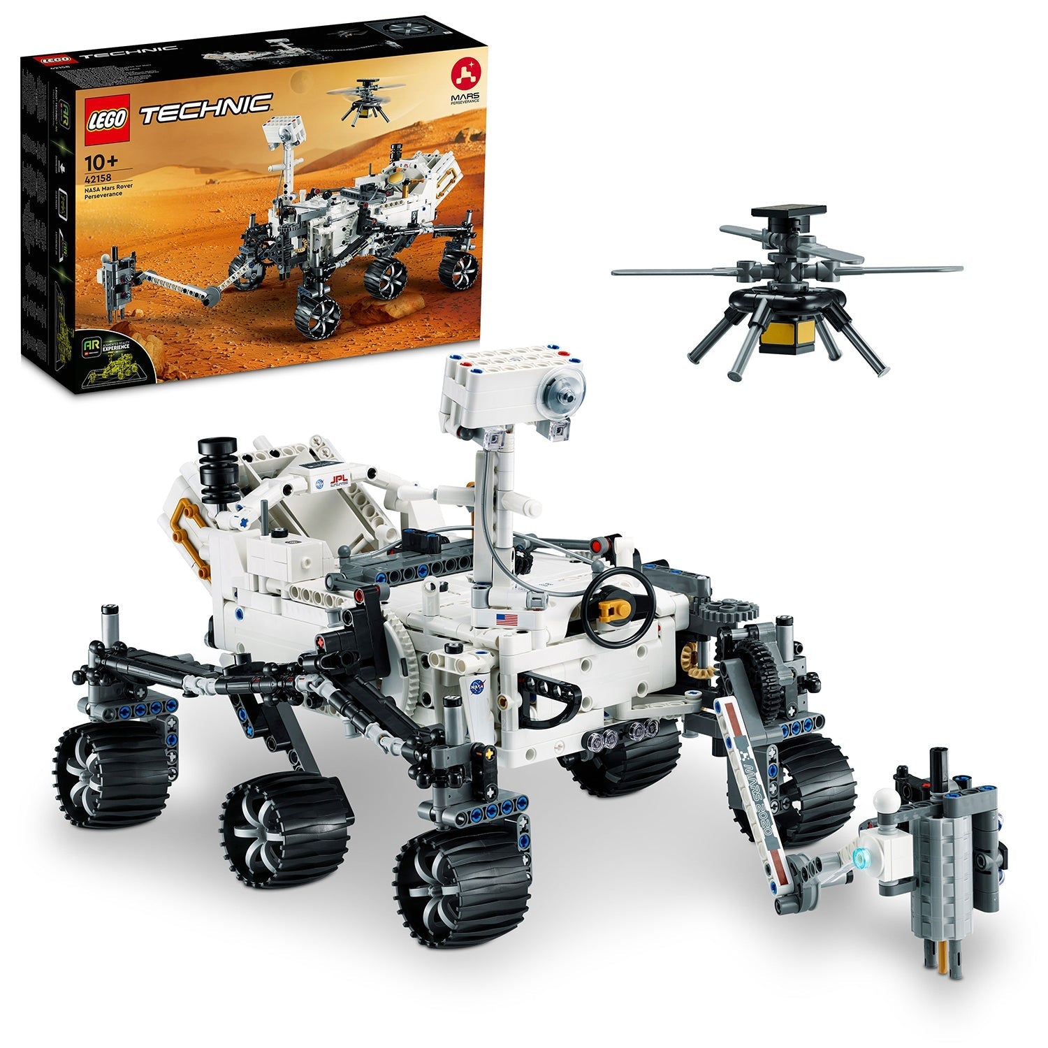 LEGO® Technic™ NASA Mars Rover Perseverance - Mô hình Xe tự hành Sao Hỏa - Đồ chơi lắp ráp 42158 LEGO - ảnh 2 - LEGO Technic