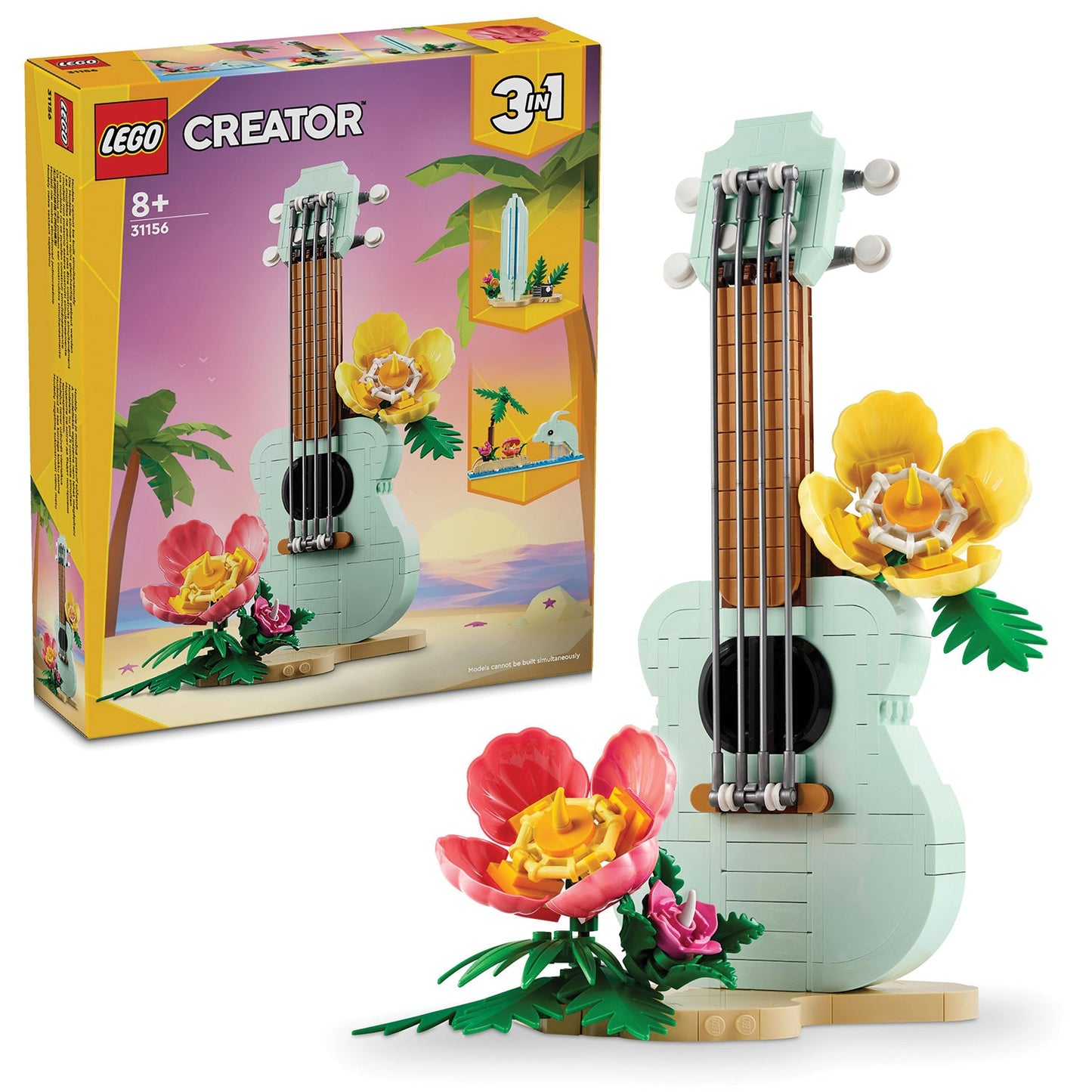 LEGO® Creator 3-in-1 Tropical Ukulele - Đồ Chơi Lắp Ráp Đàn Ukulele Nhiệt Đới LEGO 31156 LEGO - ảnh 3 - LEGO® Creator 3-in-1