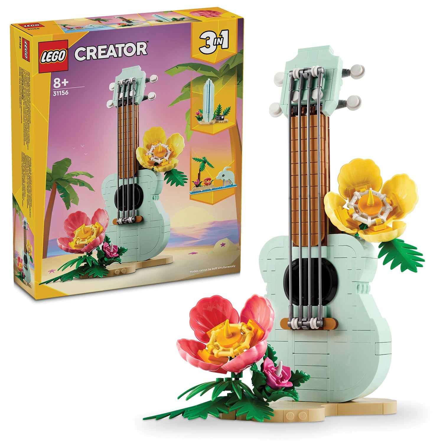 LEGO® Creator 3-in-1 Tropical Ukulele - Đồ Chơi Lắp Ráp Đàn Ukulele Nhiệt Đới LEGO 31156 LEGO - ảnh 3 - LEGO® Creator 3-in-1