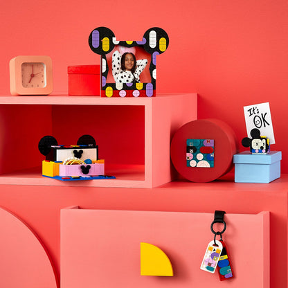 LEGO® DOTS™ Disney™ Mickey Mouse & Minnie Mouse Back-to-School Project Box - Bộ Dụng Cụ Học Tập Sáng Tạo LEGO 41964 - Hình ảnh bổ sung 6
