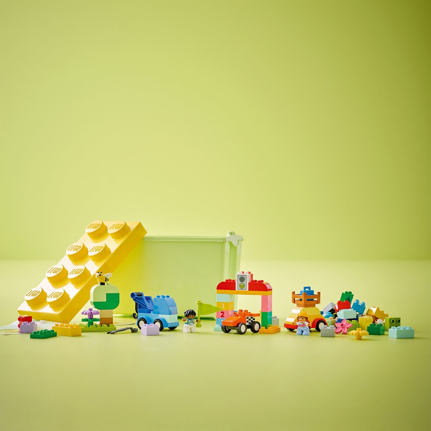 LEGO® DUPLO® Classic Cars and Trucks Brick Box Đồ chơi lắp ráp Xe hơi và Xe tải (10439) - Hình ảnh bổ sung 6