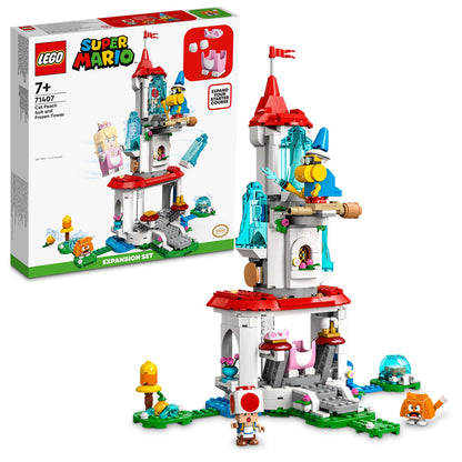 LEGO® Super Mario™ Cat Peach Suit and Frozen Tower Expansion Set - Bộ Mở Rộng Tháp Băng Và Bộ Đồ Cat Peach - LEGO 71407