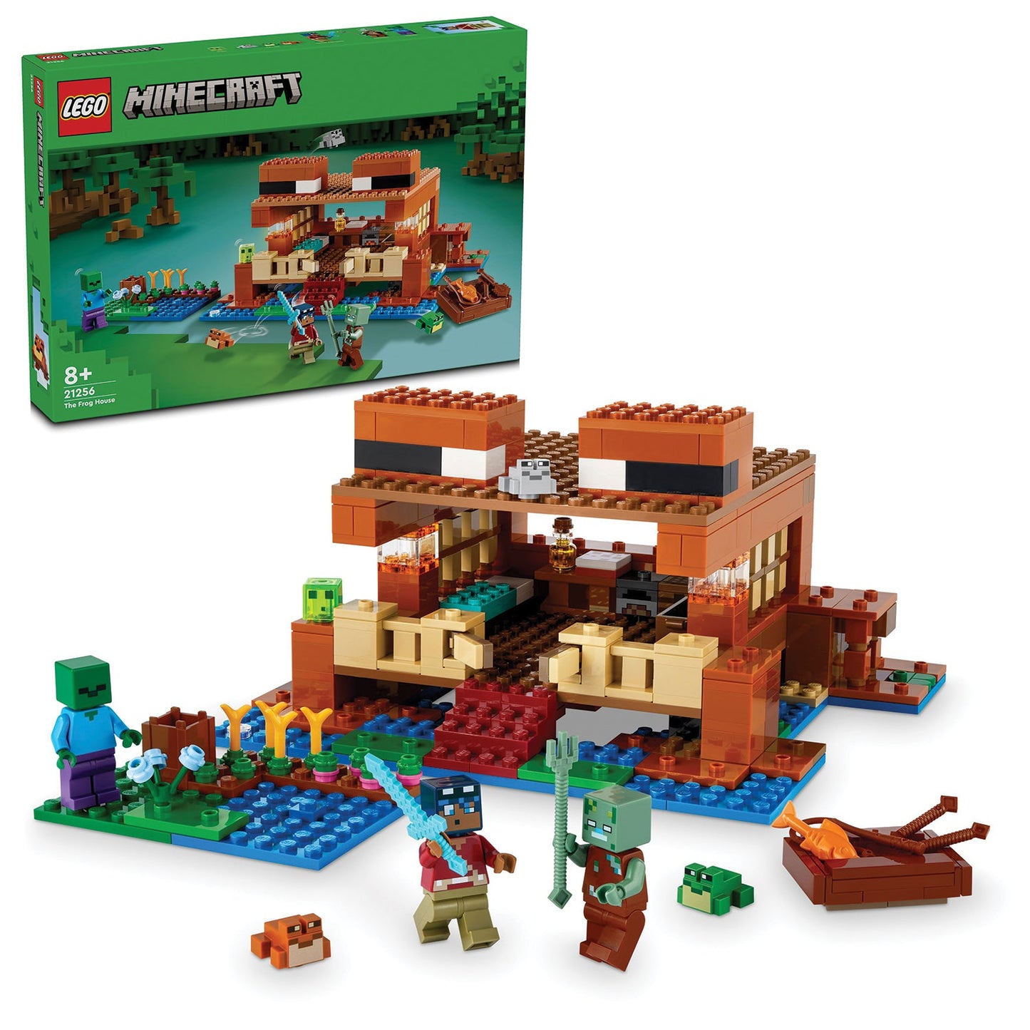 LEGO® Minecraft® The Frog House - Đồ Chơi Lắp Ráp Ngôi Nhà Ếch - LEGO 21256 LEGO - ảnh 1 - Lego