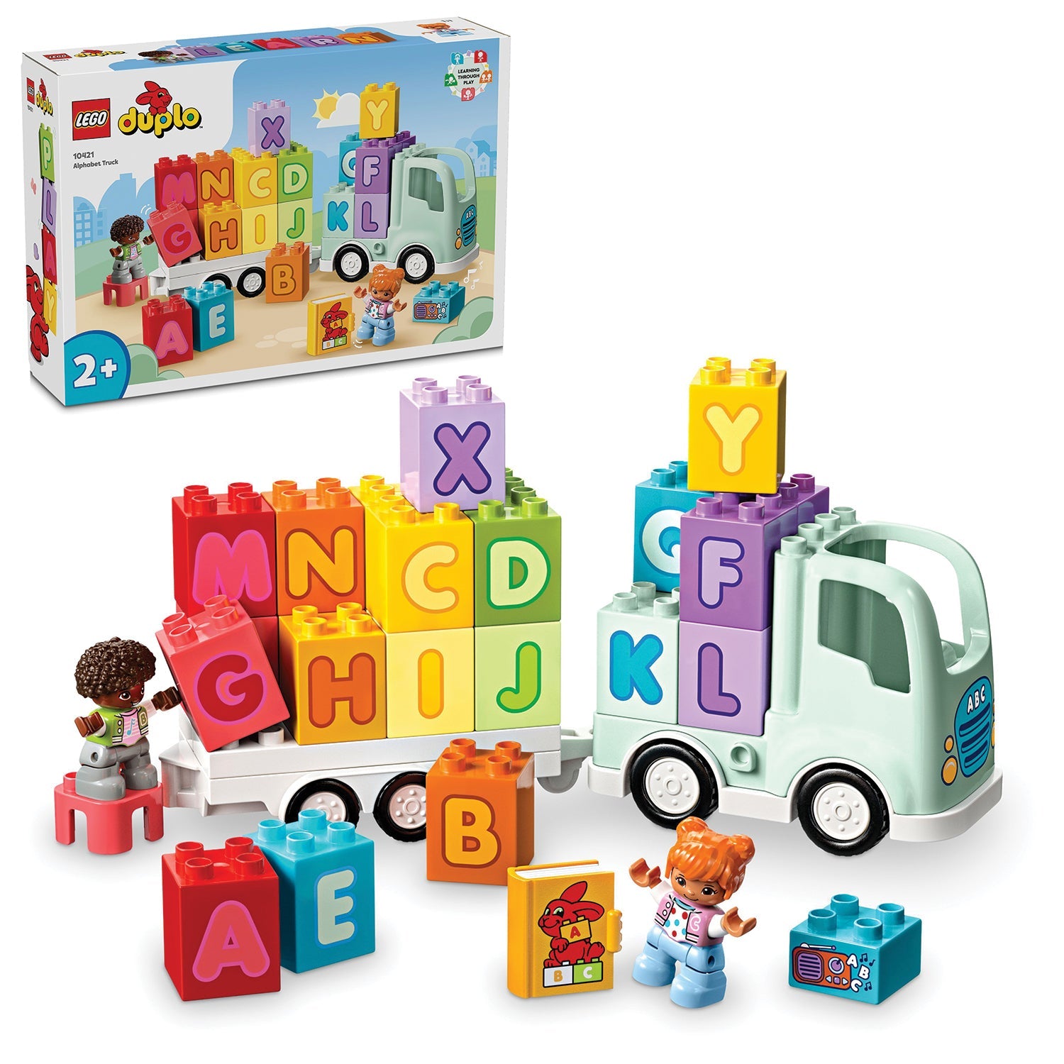 LEGO® DUPLO™ Alphabet Truck - Xe Tải Học Chữ Cái Đồ Chơi Lắp Ráp (10421) - LEGO LEGO - ảnh 4 - Đồ chơi trí tuệ