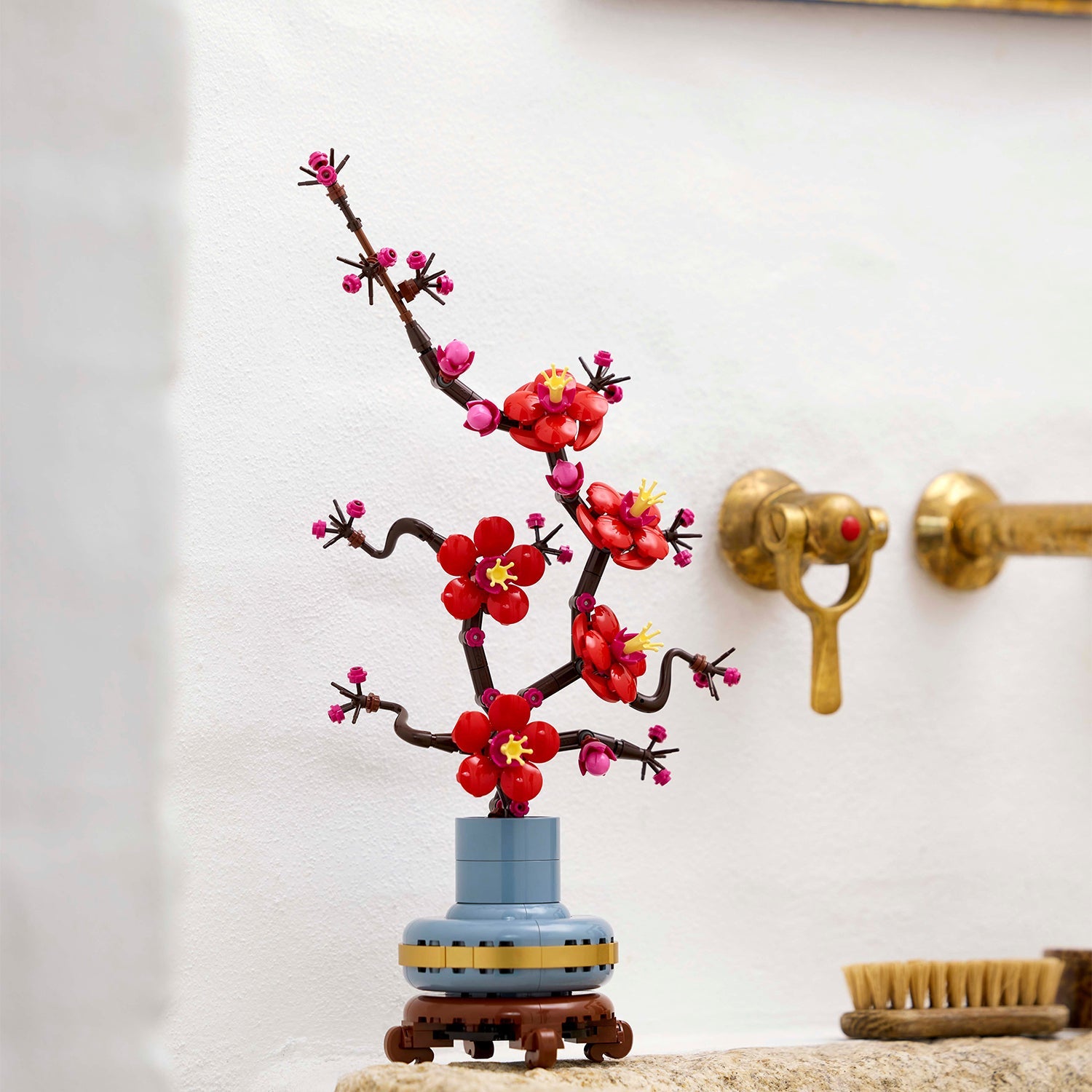 LEGO® ICONS™ Plum Blossom - Bộ Lắp Ráp Hoa Mai Trang Trí - LEGO 10369 LEGO - ảnh 2 - Lego