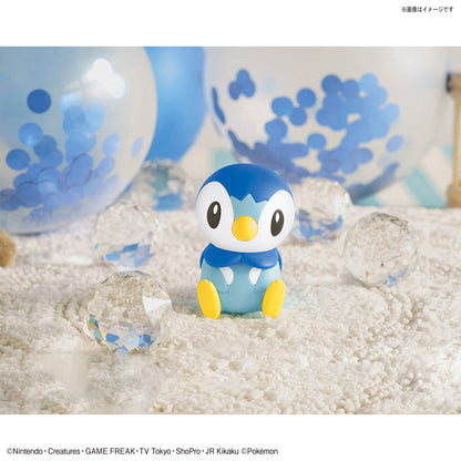 Pokemon Piplup Plamo Collection Quick!! 06 - Mô hình lắp ráp Pokemon - Bandai