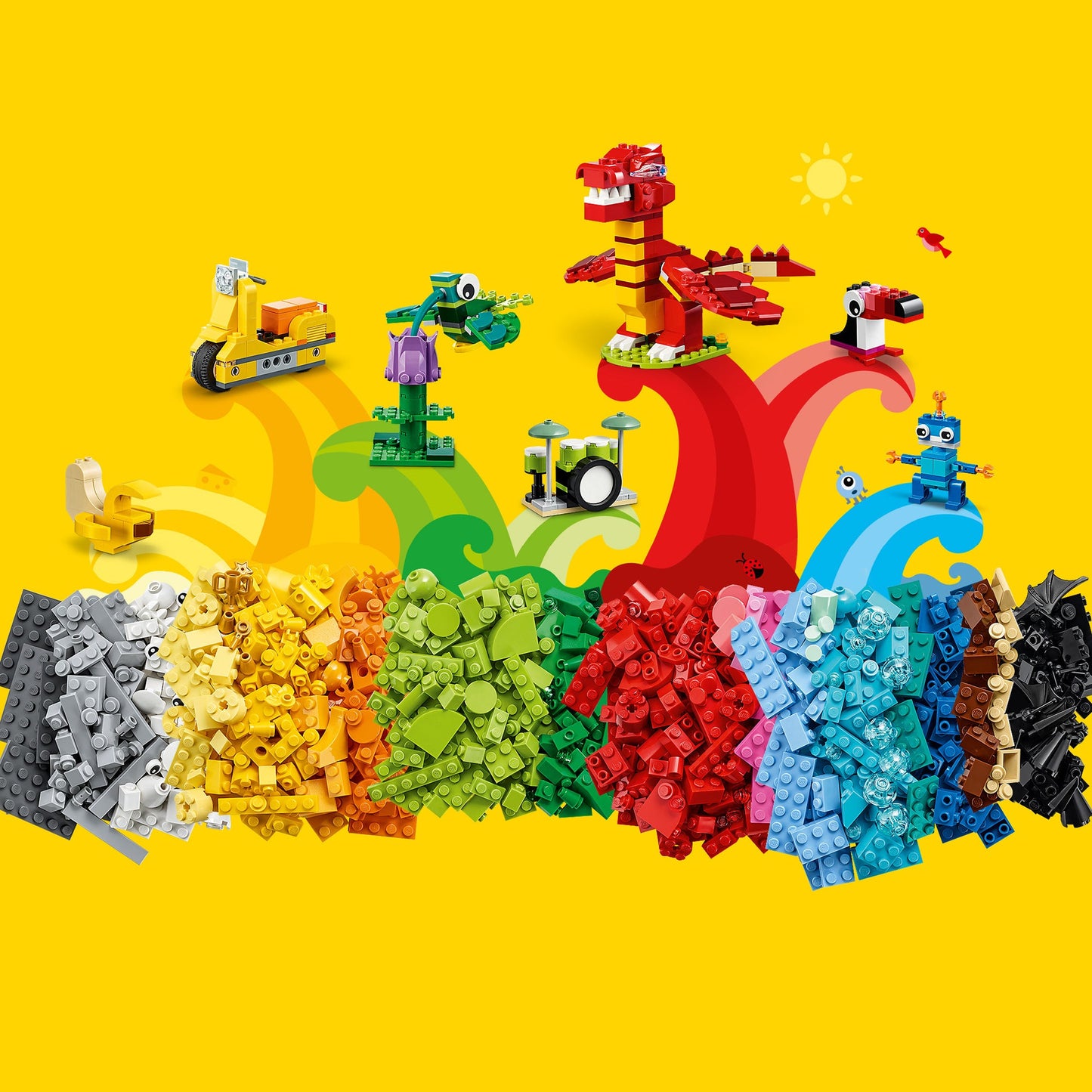 LEGO® Classic Build Together - Bộ Đồ Chơi Xây Dựng Sáng Tạo 1601 Chi Tiết - LEGO 11020 LEGO - ảnh 2 - Lego Classic
