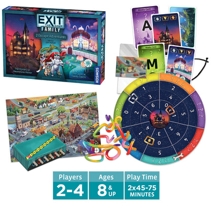 EXIT: Season 7 Three-Pack: Adventures in Catan | The Venice Conspiracy | EXIT-Family - Bộ 3 Trò Chơi Giải Đố Escape Room - Thames & Kosmos - Hình ảnh bổ sung 5