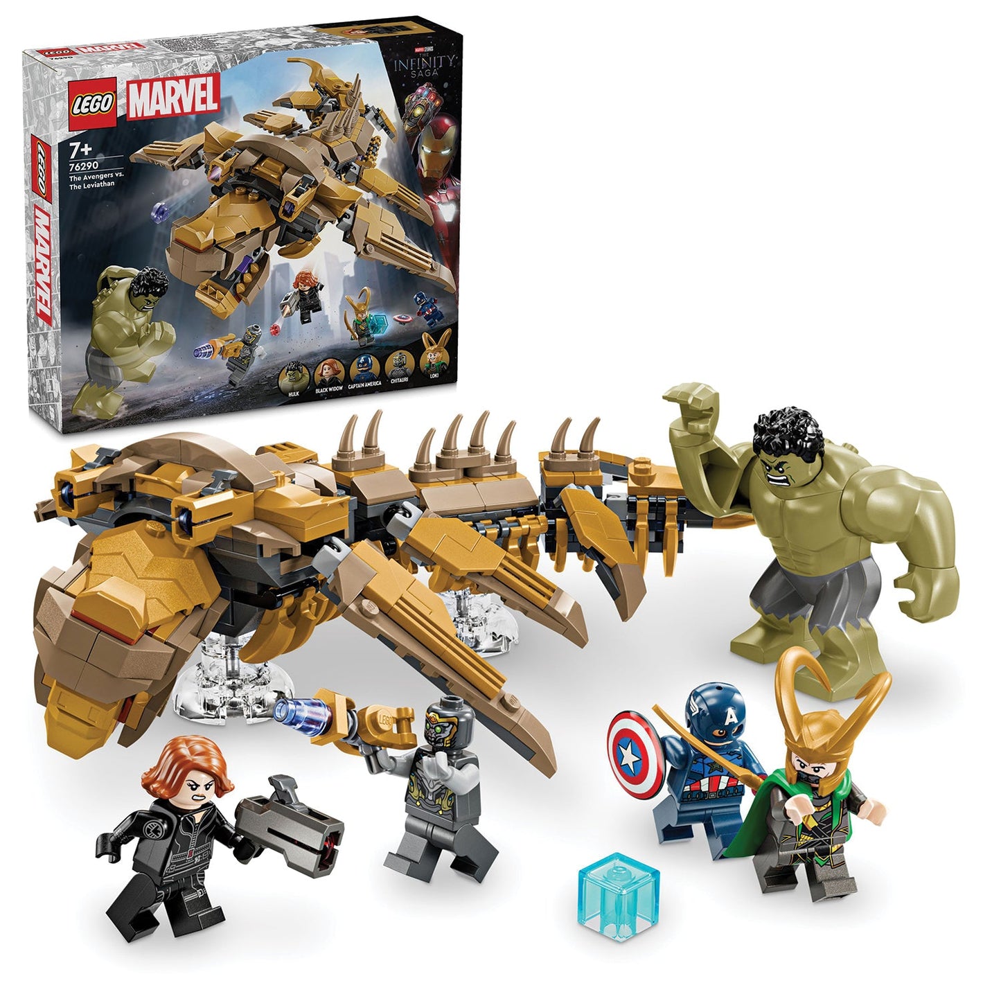 LEGO® Marvel The Avengers vs. The Leviathan - Bộ Lắp Ráp Siêu Anh Hùng LEGO 76290 - Hình ảnh bổ sung 9