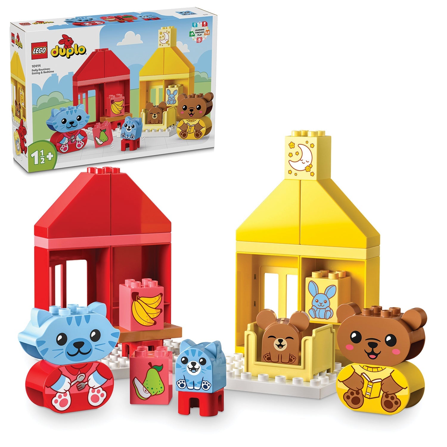 LEGO® DUPLO™ Daily Routines: Eating & Bedtime - Đồ chơi Thói quen hằng ngày cho bé - LEGO 10414 LEGO - ảnh 2 - Building Set