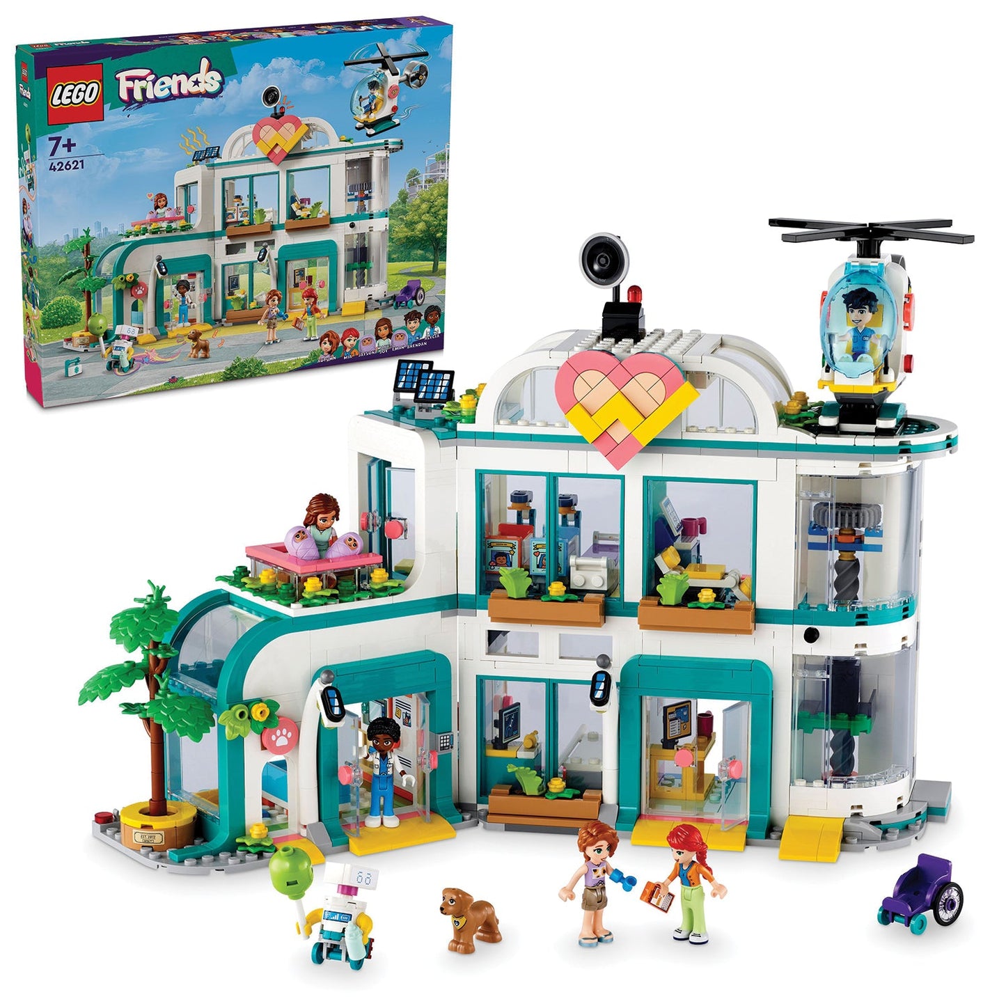 LEGO® Friends™ Heartlake City Hospital - Đồ chơi lắp ráp Bệnh viện Thành phố Heartlake - LEGO 42621 - Hình ảnh bổ sung 9