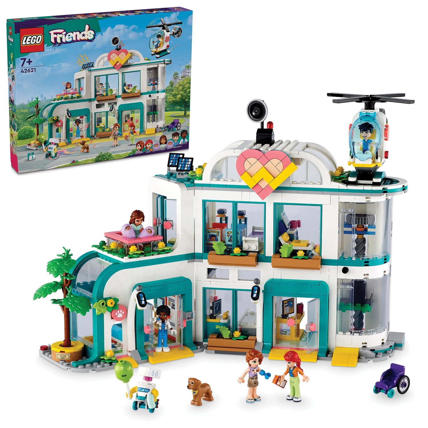 LEGO® Friends™ Heartlake City Hospital - Đồ chơi lắp ráp Bệnh viện Thành phố Heartlake - LEGO 42621 - Hình ảnh bổ sung 9