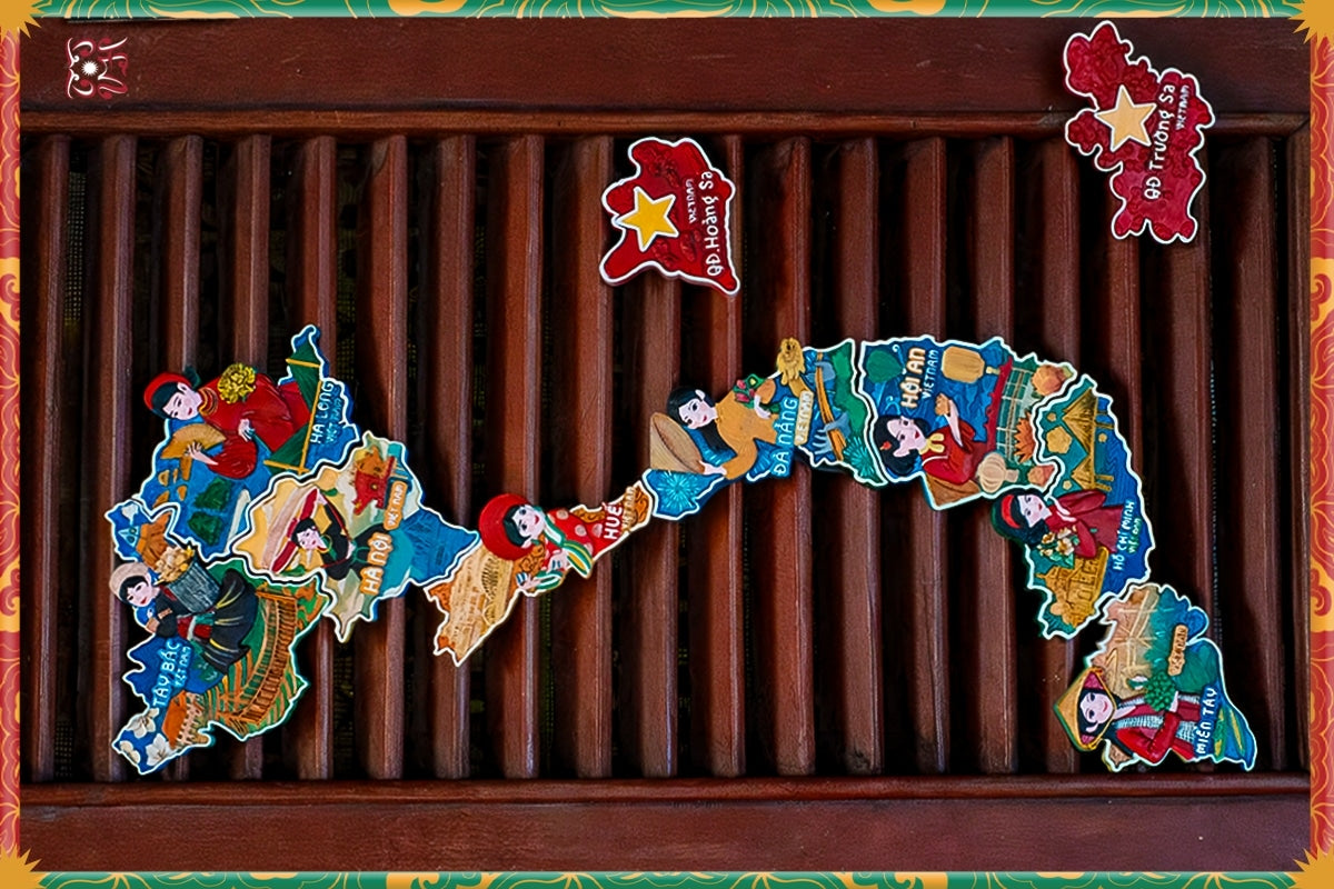 Bộ sưu tập magnet “Duyên Dáng Việt Nam” - Comicola Shop