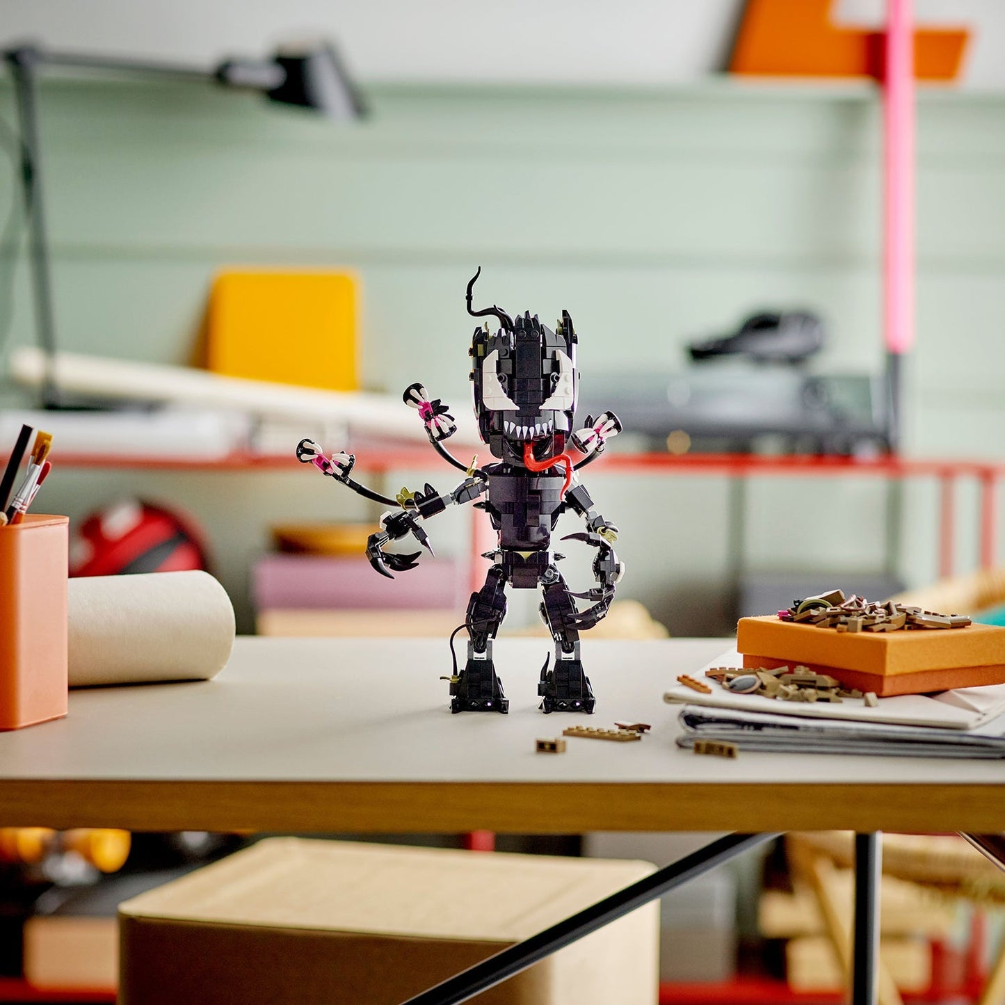 LEGO® Marvel Venomized Groot Mô Hình Lắp Ráp Biến Hình LEGO 76249 LEGO - ảnh 2 - LEGO