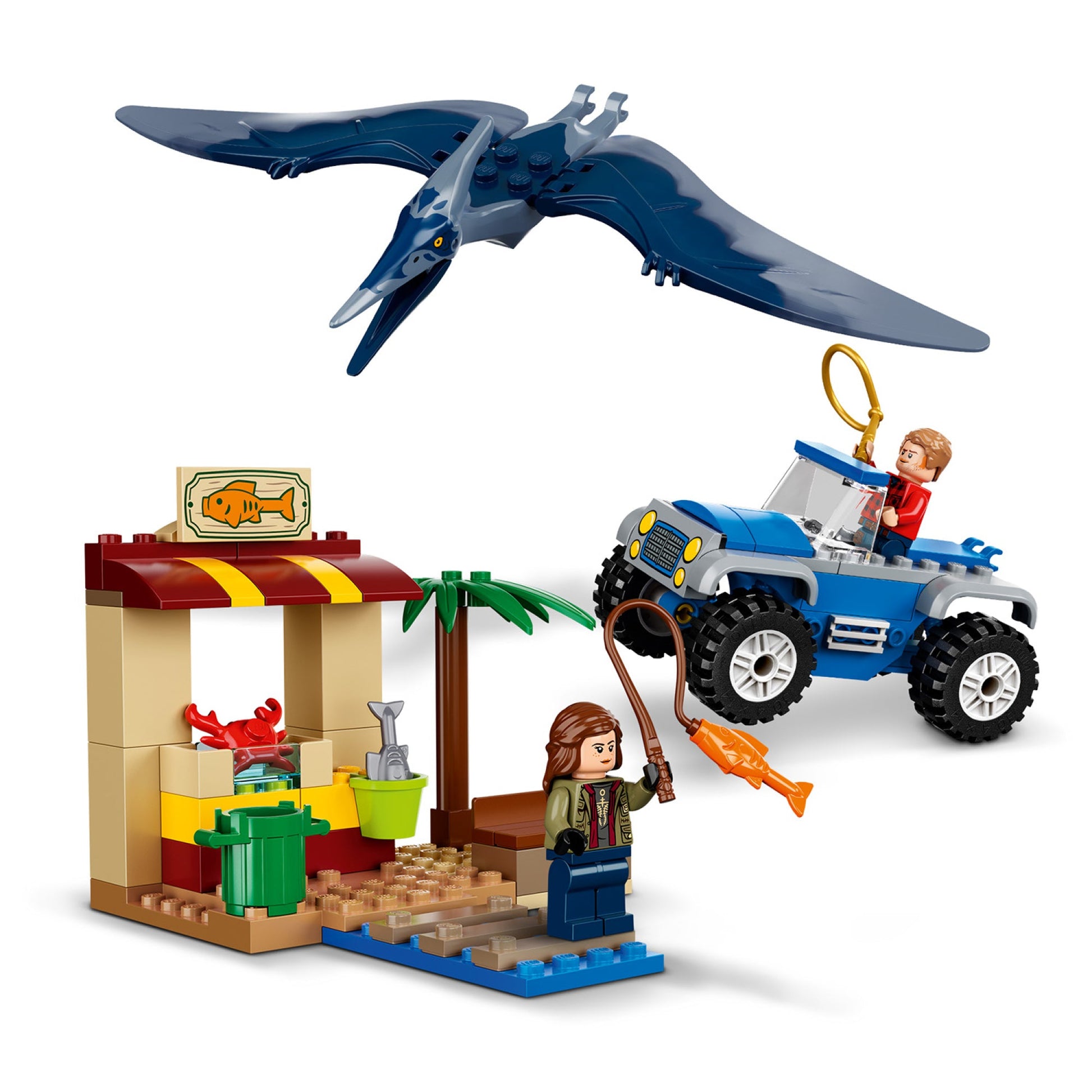 LEGO® Jurassic World Pteranodon Chase - Đồ Chơi Lắp Ráp Khủng Long LEGO 76943 - Hình ảnh bổ sung 6