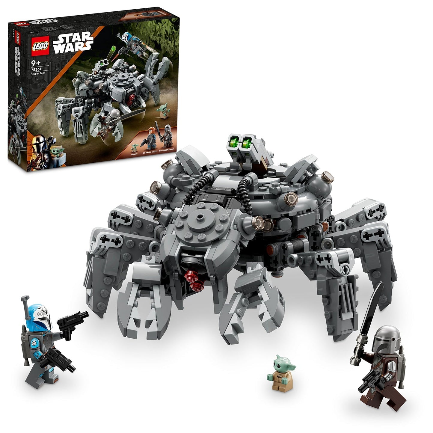 LEGO® Star Wars™ Spider Tank - Đồ chơi lắp ráp Xe tăng Nhện - LEGO 75361 - Hình ảnh bổ sung 8