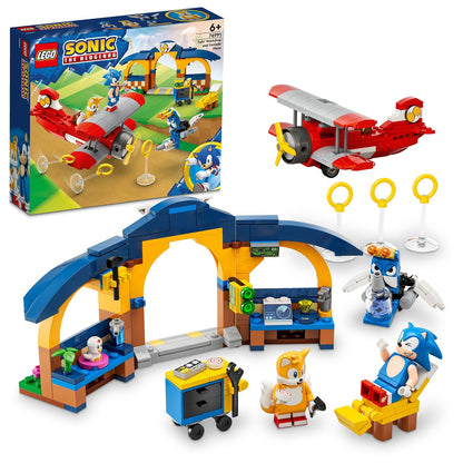 LEGO® Sonic the Hedgehog™ Tails Workshop and Tornado Plane - Đồ Chơi Lắp Ráp Xưởng Của Tails Và Máy Bay Tornado - LEGO 76991 
