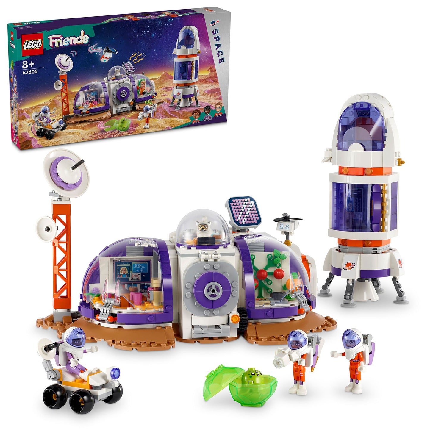 LEGO® Friends™ Mars Space Base and Rocket Căn Cứ Vũ Trụ Và Tên Lửa Sao Hỏa 42605 LEGO - ảnh 6 - LEGO Friends
