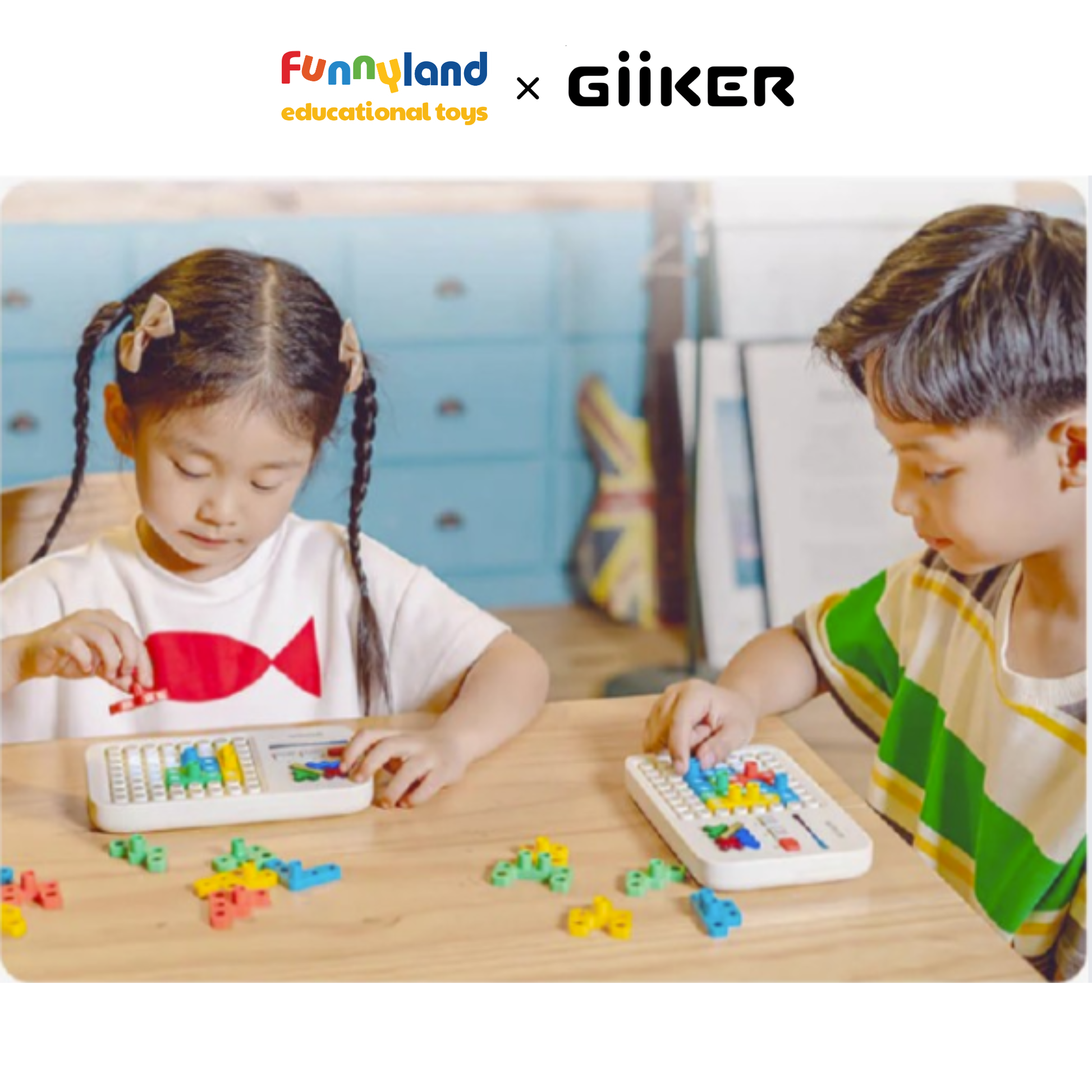 Đồ chơi ghép hình thông minh Giiker Super Blocks