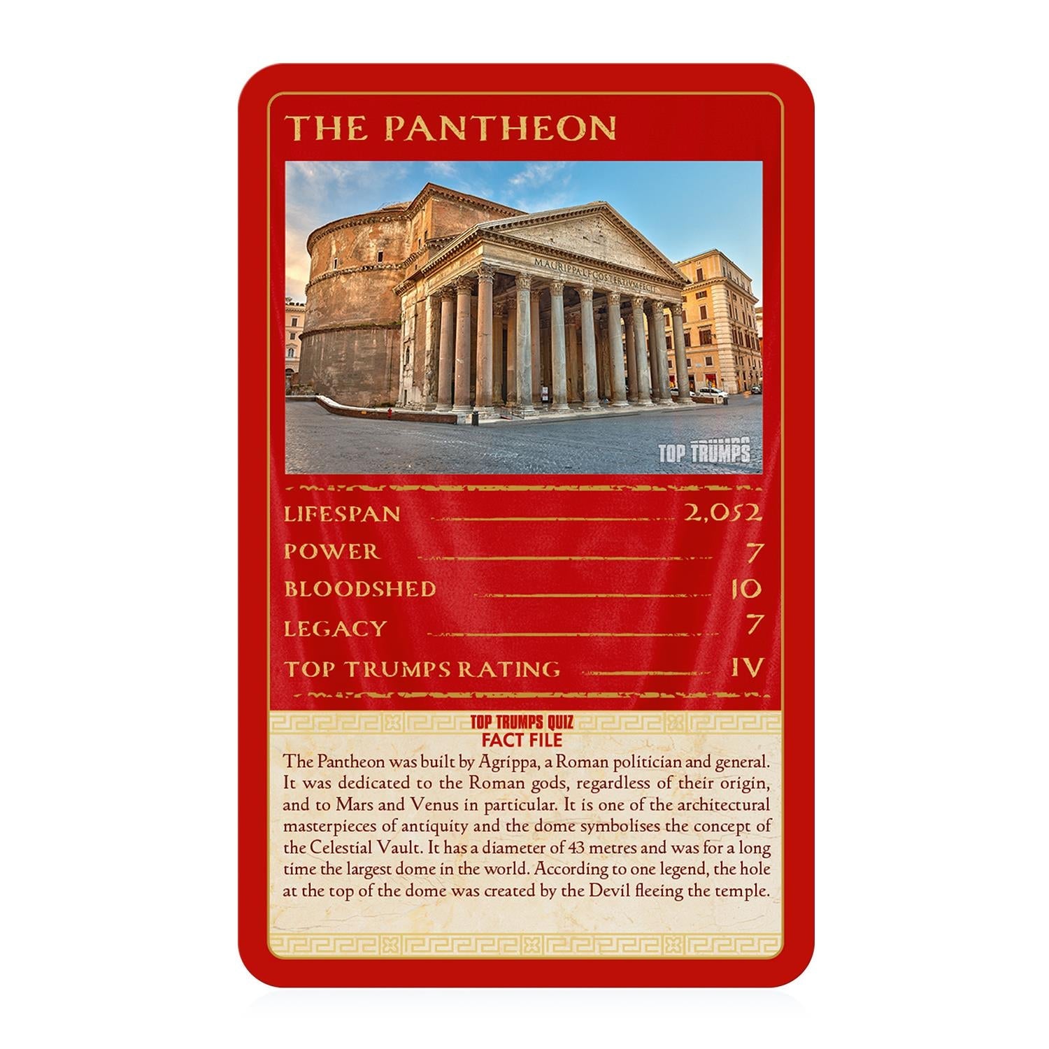The Roman Empire Top Trumps Limited Edition Card Game - Trò Chơi Thẻ Bài Lịch Sử La Mã - Winning Moves - Góc nhìn khác 3