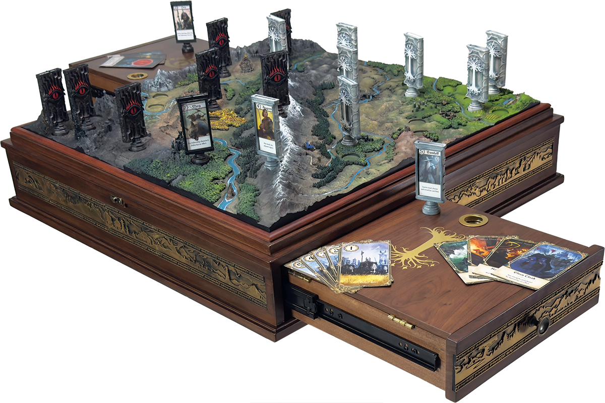 Lord of The Rings: The Confrontation Ultimate Collectors Edition Plus Base & Table Leg (Kickstarter Pre-Order Special)