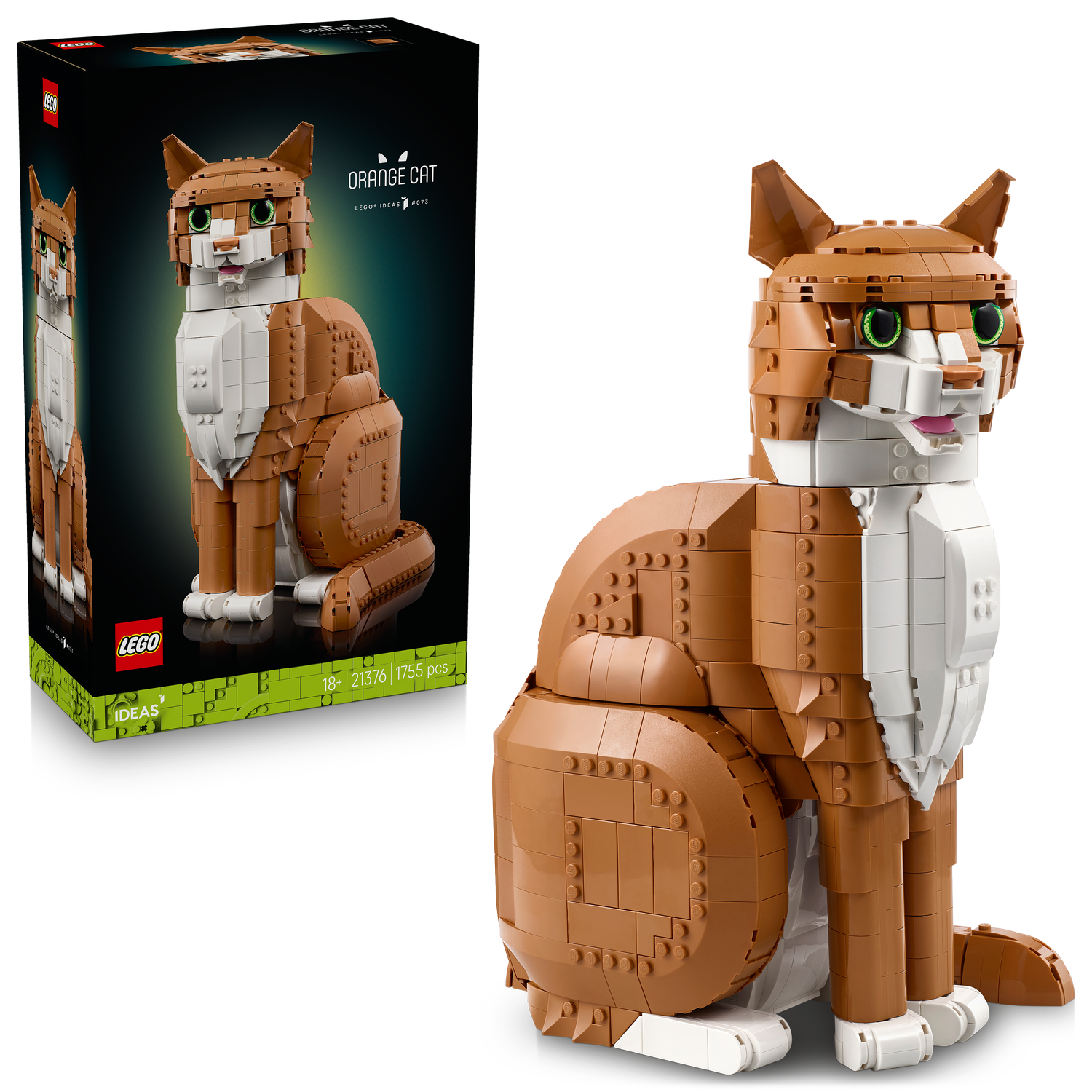 LEGO® Ideas Orange Cat