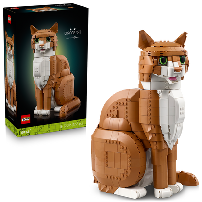 LEGO® Ideas Orange Cat