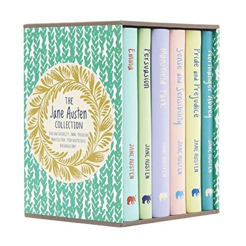 Jane Austen Collection 6 books Green
