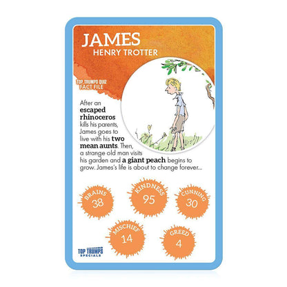 Roald Dahl Vol 2 Top Trumps Card Game - Trò chơi thẻ bài giáo dục - Winning Moves - Góc nhìn khác 3