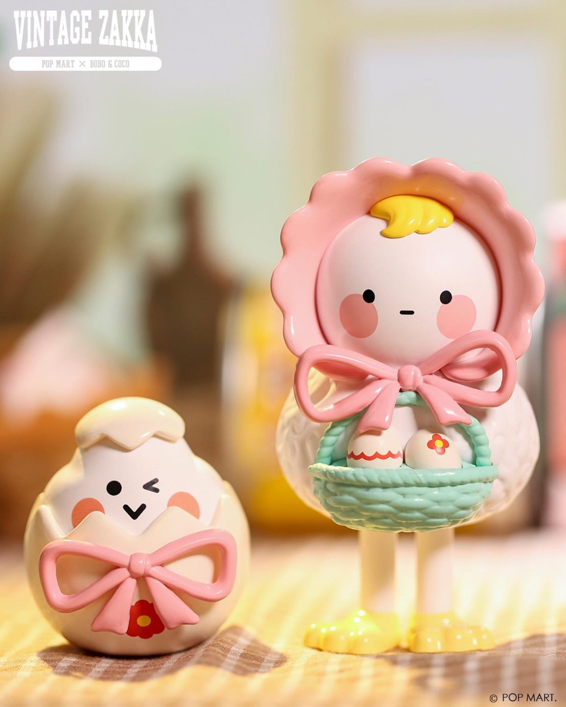 Popmart BoBo & CoCo Vintage ZAKKA Blindbox Series - Mô Hình Blindbox Chính Hãng Pop Mart