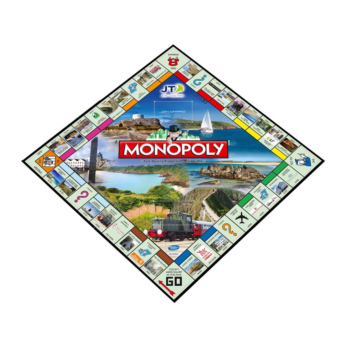 Guernsey Monopoly Board Game - Trò chơi cờ tỷ phú phiên bản Guernsey - Winning Moves - Hình ảnh chi tiết 2