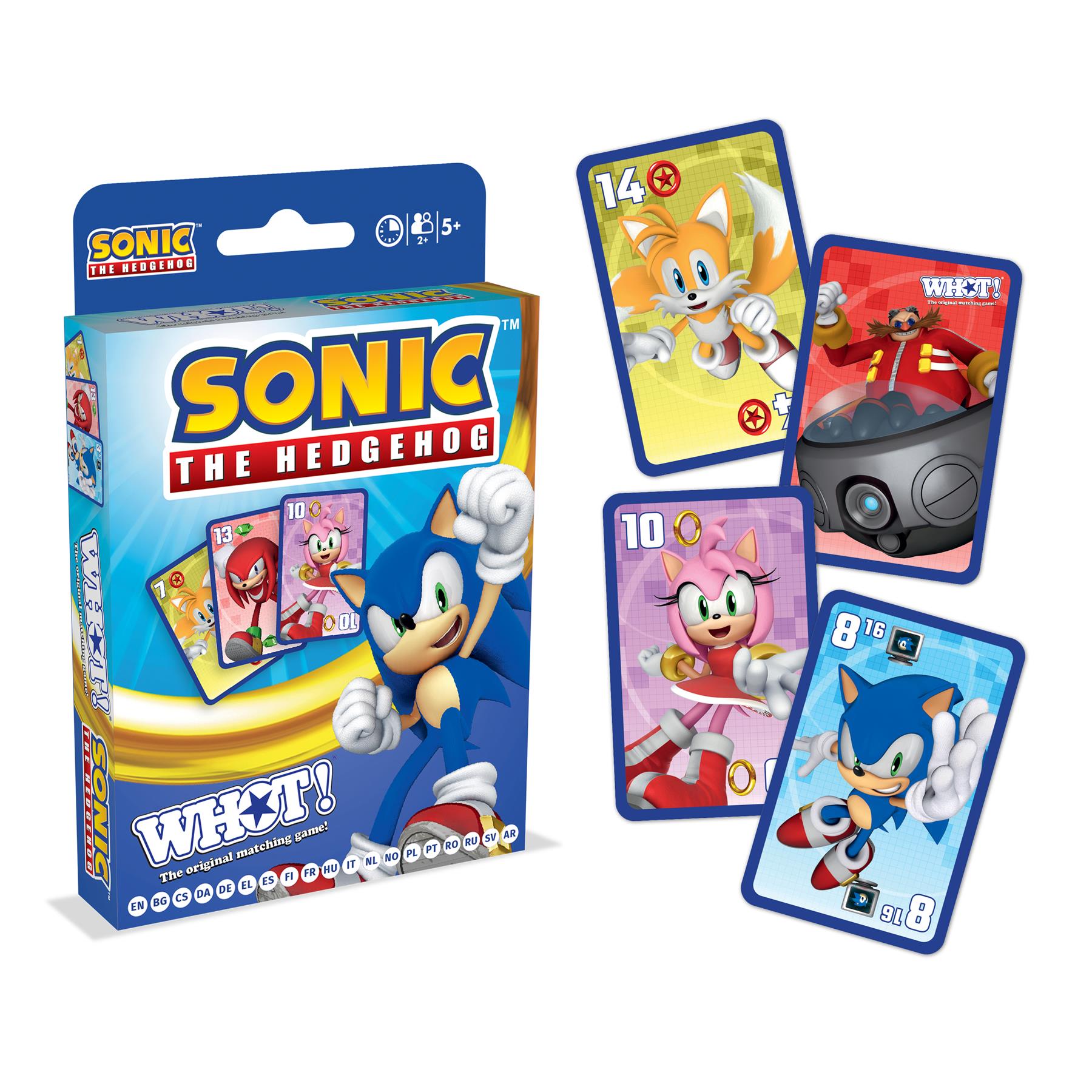Sonic the Hedgehog WHOT! Card Game - Trò Chơi Bài Tốc Độ & Gia Đình - Winning Moves UK - Hình ảnh chi tiết 2