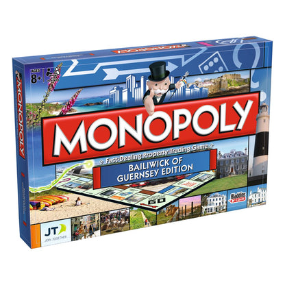 Guernsey Monopoly Board Game - Trò chơi cờ tỷ phú phiên bản Guernsey - Winning Moves - Hình ảnh sản phẩm