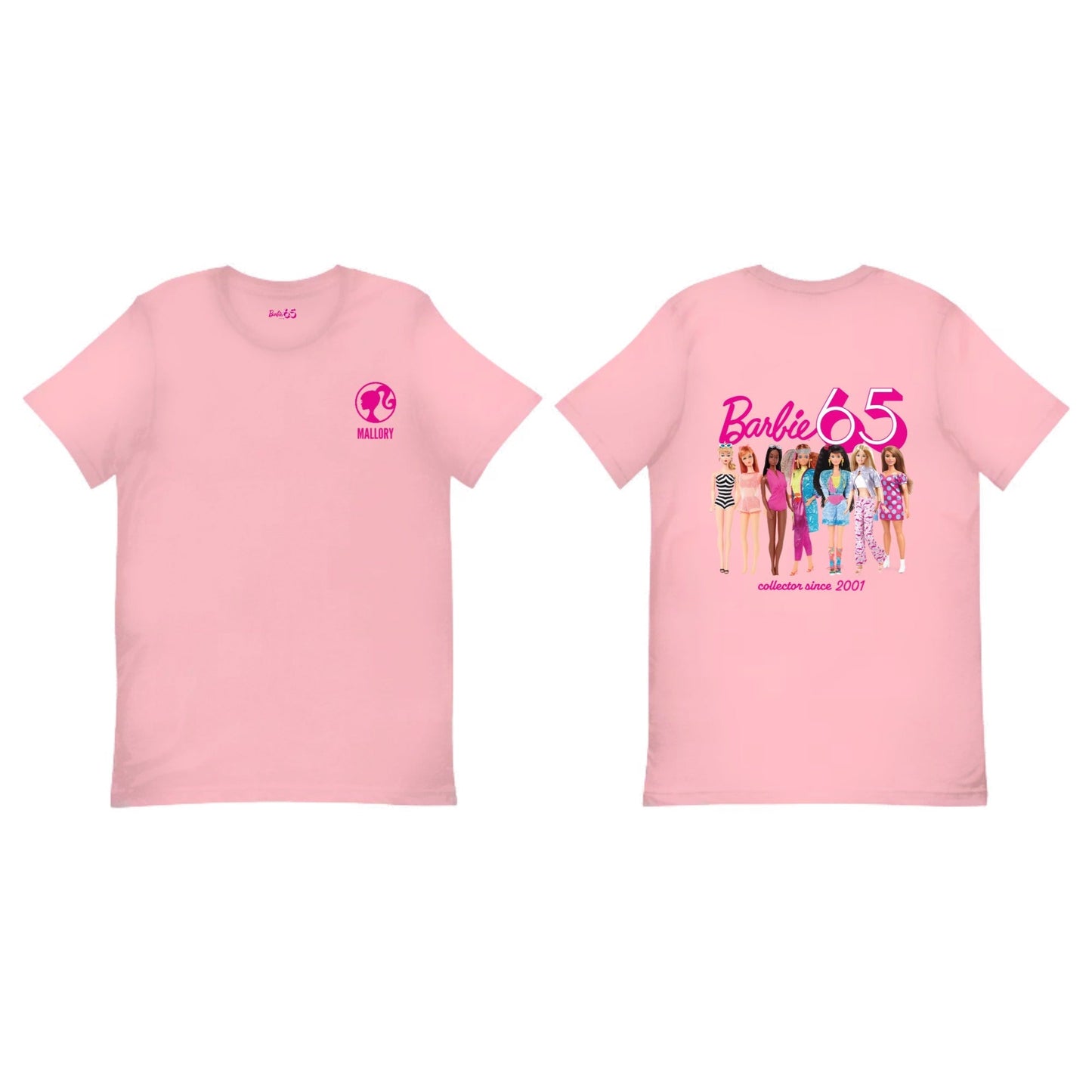 Barbie Customizable Collector T-Shirt - Áo Thun Tùy Chỉnh Cao Cấp - Barbie Signature - Góc nhìn khác 3