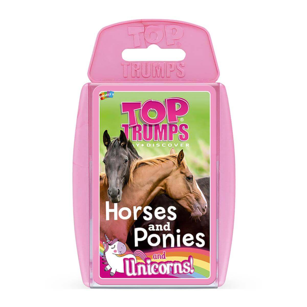 Horses, Ponies & Unicorns Top Trumps Card Game - Trò chơi thẻ bài giáo dục - Winning Moves - Hình ảnh sản phẩm
