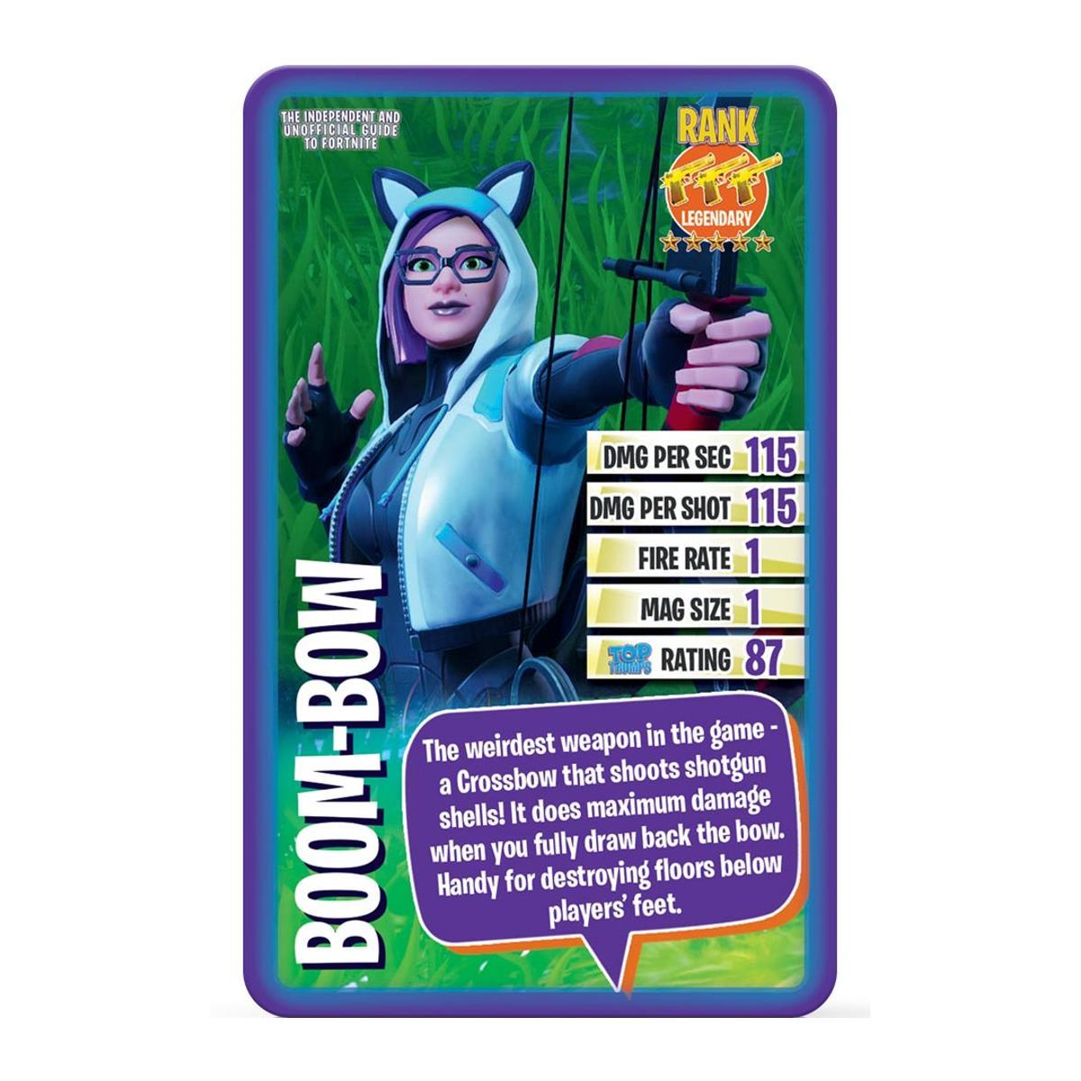 The Independent & Unofficial Guide to Fortnite Top Trumps Card Game - Trò chơi thẻ bài chiến thuật Fortnite - Winning Moves - Hình ảnh chi tiết 2