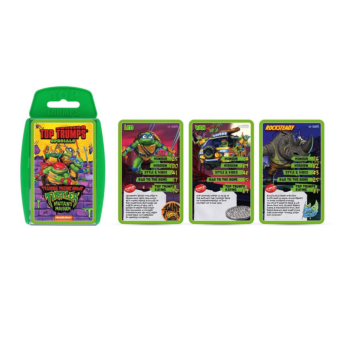 Teenage Mutant Ninja Turtles Top Trumps Card Game - Trò chơi thẻ bài Ninja Rùa - Winning Moves - Hình ảnh bổ sung 5