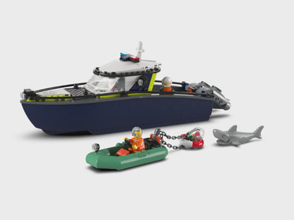 LEGO® City Police Boat Chase - Đồ Chơi Thuyền Cảnh Sát Lắp Ráp - LEGO 60456 LEGO - ảnh 2 - Lego