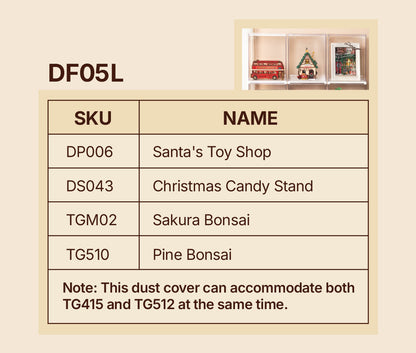 Rolife Acrylic Protection Cover – Portrait Size L - Hộp mica trưng bày mô hình - Rolife DF06L