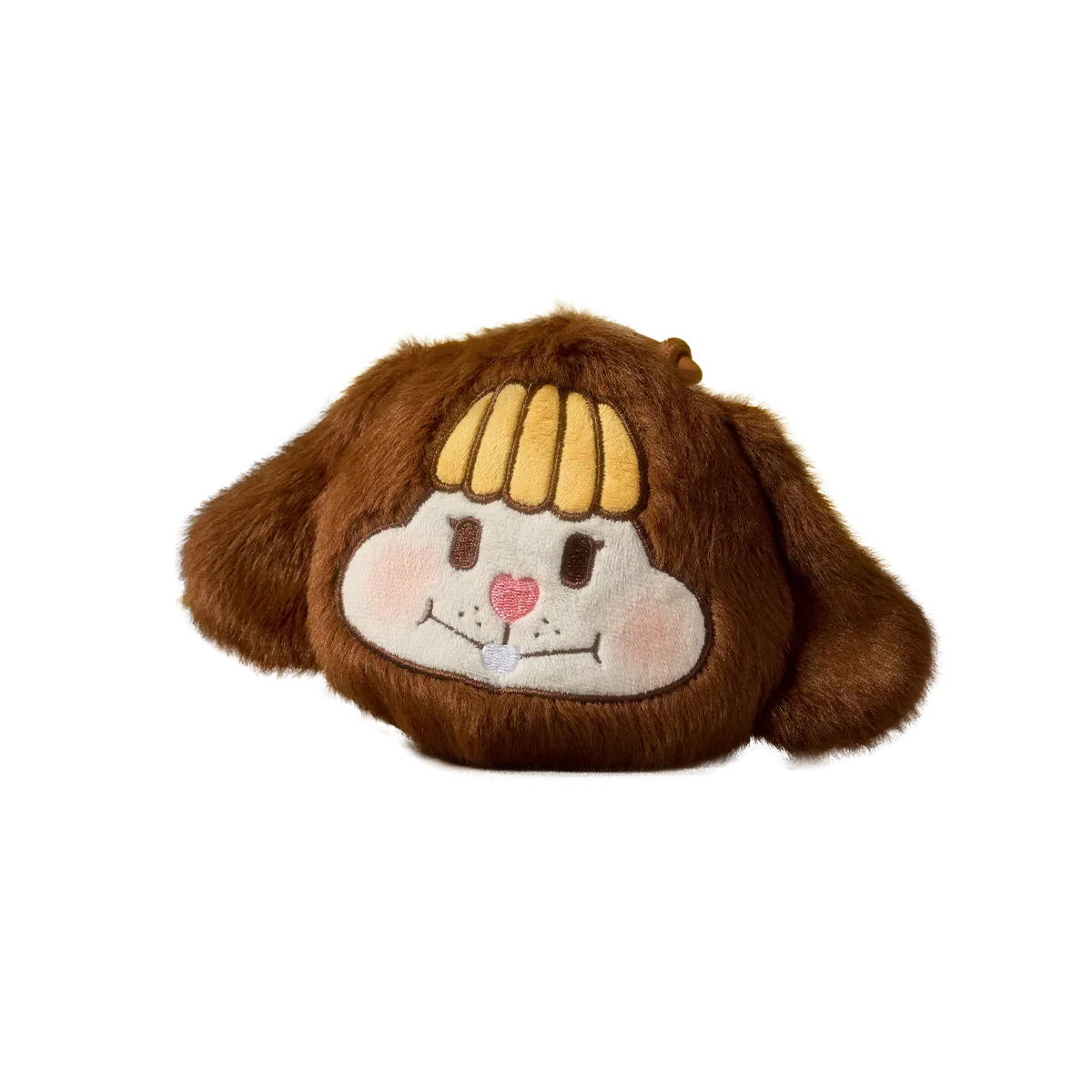 LITTLE BUNS CHOCOLATE BUNNY PLUSH MIRROR CHARM