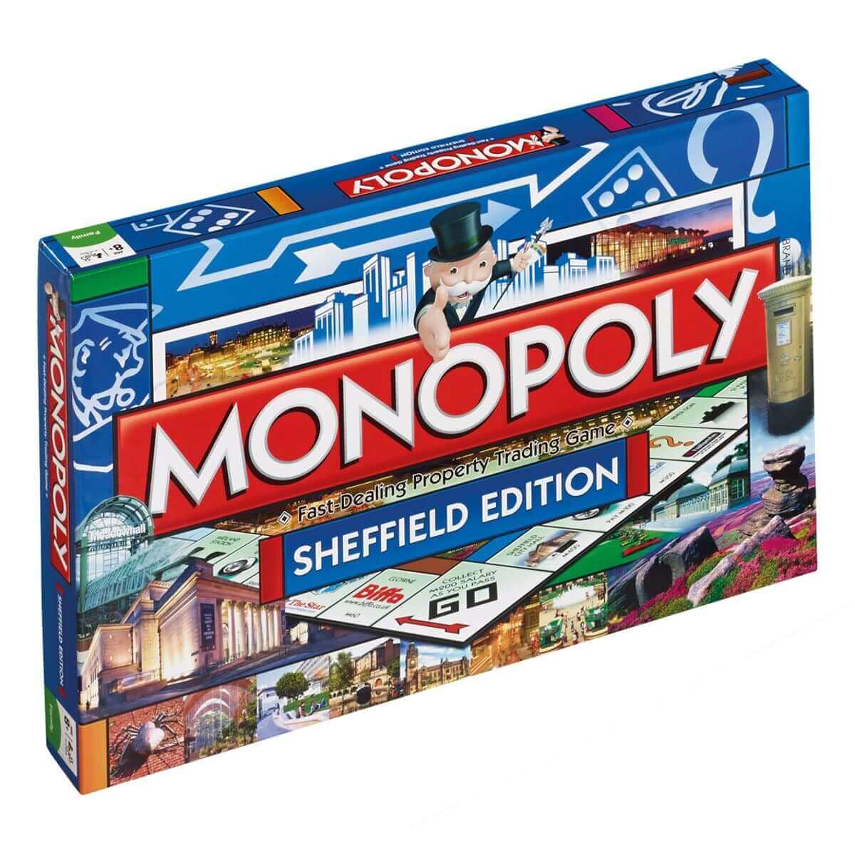 Sheffield Monopoly Board Game - Cờ Tỷ Phú Thành Phố Sheffield - Winning Moves