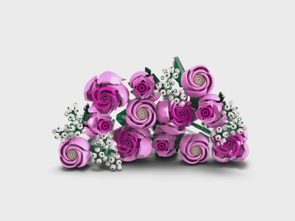 LEGO® Botanicals Bouquet of Pink Roses - Bộ Lắp Ráp Hoa Hồng Màu Hồng 10374 - LEGO LEGO - ảnh 5 - LEGO