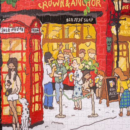 Rolife 1000 Piece Jigsaw Puzzle - Welcome to Covent Garden PT006 - Tranh ghép hình 1000 mảnh - Rolife