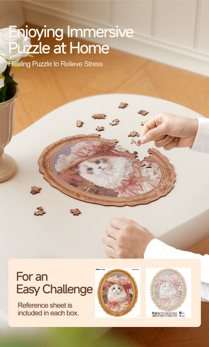 Rowood Cozy Winter Café Wooden Jigsaw Puzzle - Tranh ghép gỗ 3D - Rolife