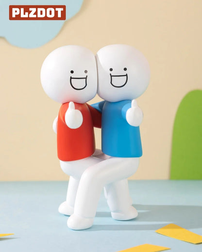 PLZDOT Xiaolan And His Friends Abstract Series - Mô Hình Blind Box Chính Hãng PLZDOT